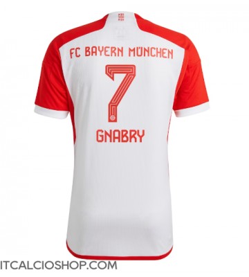 Bayern Munich Serge Gnabry #7 Prima Maglia 2023-24 Manica Corta